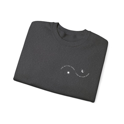 Sonne - Mond (Liebe - Leben) - Sweatshirt Unisex