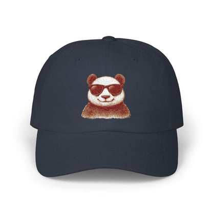 Panda Cap mit Sonnenbrille – Coole Unisex Basecap für Alltag, Streetwear & Festivals