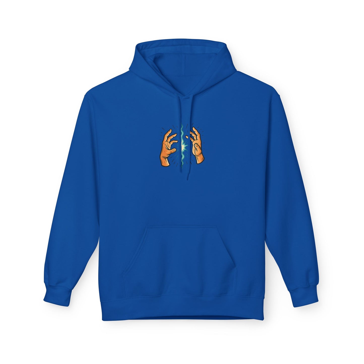 EXHALE Hoodie – Unisex Fleece Kapuzenpullover | Nachhaltige Streetwear mit Achtsamkeits-Statement