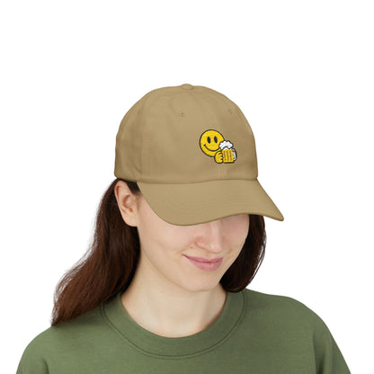 Smiley Bier Cap – Coole Basecap mit Bierkrug Motiv | Party-Accessoire