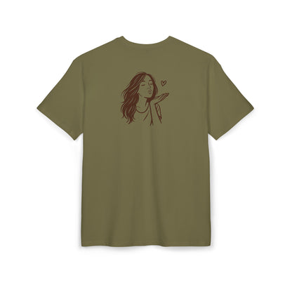 Kusshand T-Shirt – Stylisches Shirt mit Kuss-Motiv für Damen & Romantiker
