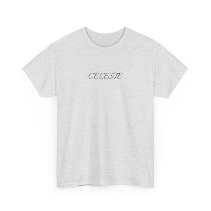 Céleste T-Shirt (Brustprint) – Unisex Heavy Cotton Tee | Nachhaltige Streetwear aus 100% Baumwolle