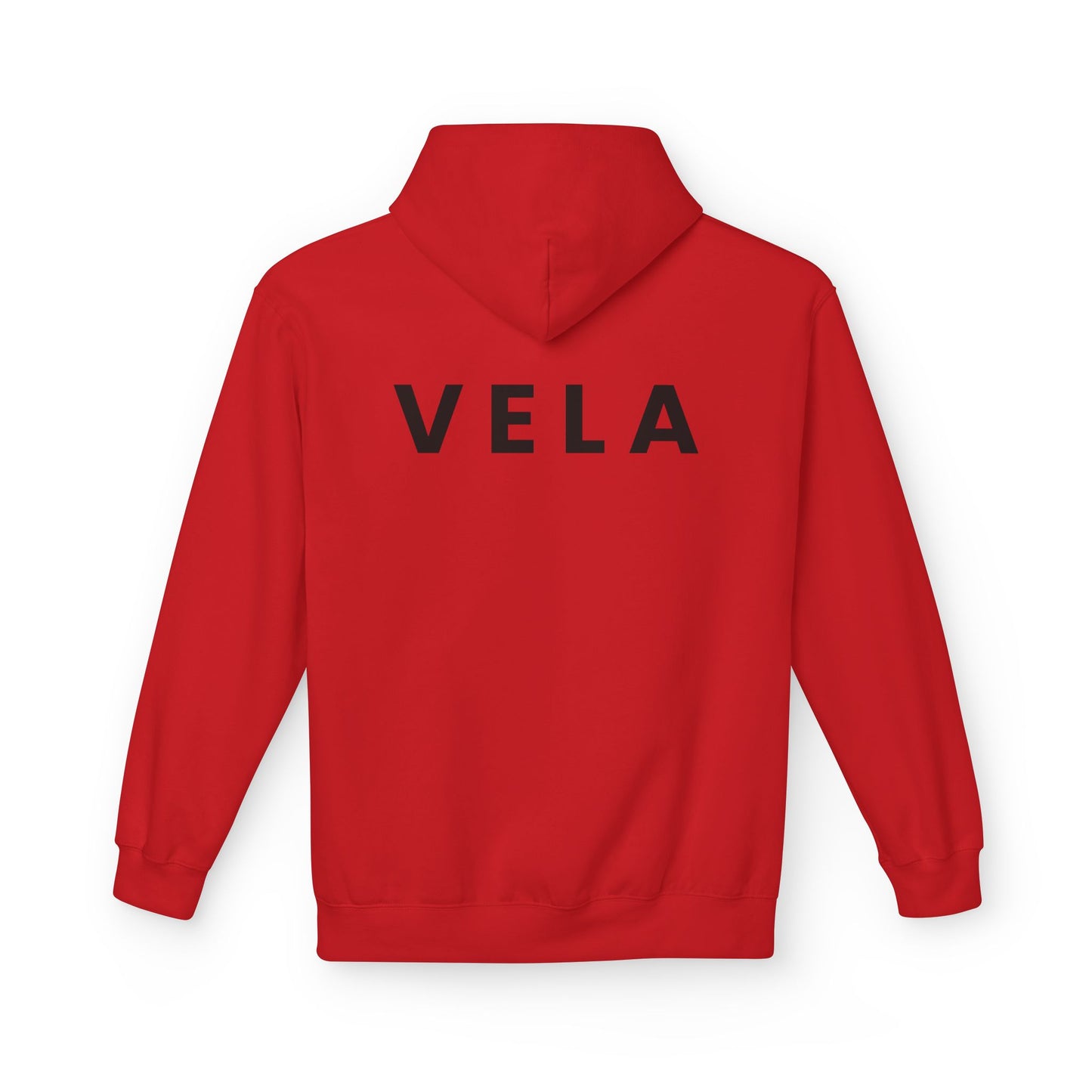 VELA Hoodie (Rückenprint) – Unisex Midweight Softstyle Fleece | Nachhaltige Streetwear mit Komfort & Stil