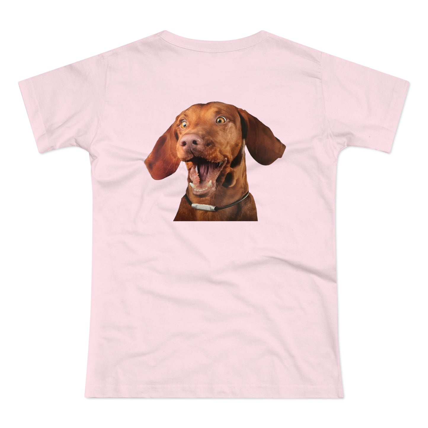 Happy Vizsla – Lustiges Hunde T-Shirt mit Vizsla-Motiv | Geschenk für Hundefans & Tierfreunde