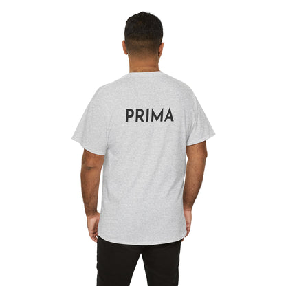 PRIMA T-Shirt (Rückenprint) – Unisex Heavy Cotton Tee | Nachhaltige Streetwear aus 100% Baumwolle