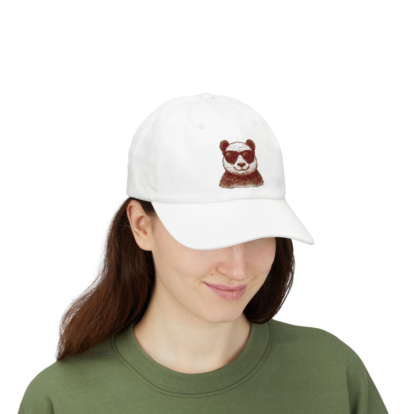 Panda Cap mit Sonnenbrille – Coole Unisex Basecap für Alltag, Streetwear & Festivals
