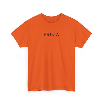 PRIMA T-Shirt (Brustprint) – Unisex Heavy Cotton Tee | Nachhaltige Streetwear aus 100% Baumwolle