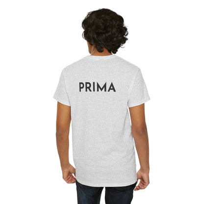 PRIMA T-Shirt (Rückenprint) – Unisex Heavy Cotton Tee | Nachhaltige Streetwear aus 100% Baumwolle