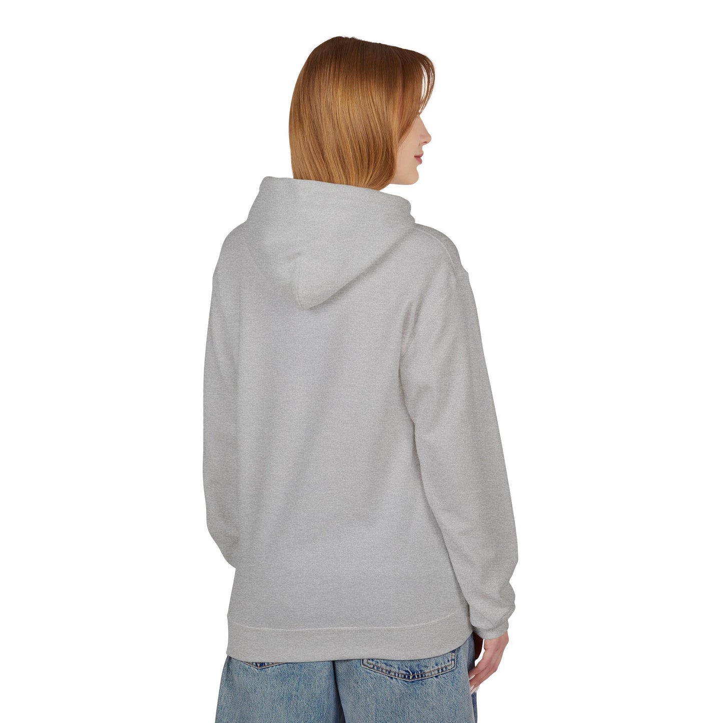 NOVA Hoodie Unisex (Brustprint) – Nachhaltiger Streetwear Kapuzenpullover aus Fleece mit Kängurutasche, Fair & OEKO-TEX zertifiziert
