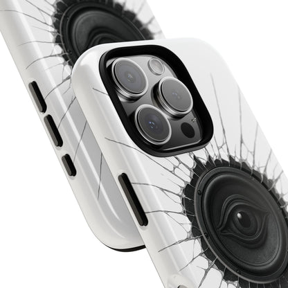 Surreal Eye Speaker Handyhülle – Kreatives Lautsprecher-Augen Design für Musik- & Kunstfans – Schutzhülle für iPhone & Android"