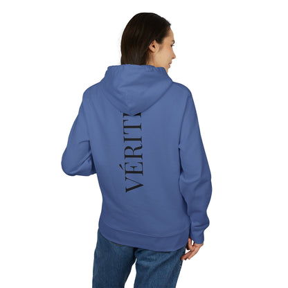 Vérité Hoodie (Rückenprint) – Oversize Kapuzenpullover im minimalistischen Streetwear-Design für Damen & Herren