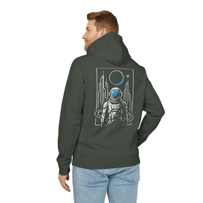 Futuristischer Astronaut Hoodie (Rückenprint) – Unisex Kapuzenpullover mit Space Design & Sci-Fi Motiv – Oversize Streetwear für Weltraum-Fans