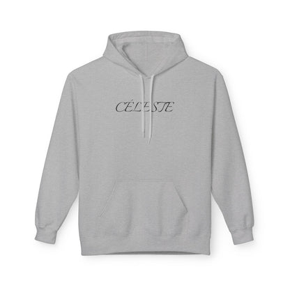 CÉLESTE Hoodie (Brustprint) – Unisex Midweight Softstyle Fleece | Nachhaltige Streetwear mit Komfort & Stil
