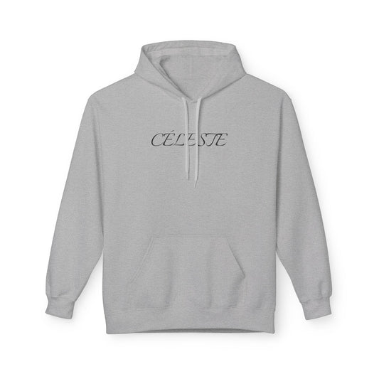 CÉLESTE Hoodie (Brustprint) – Unisex Midweight Softstyle Fleece | Nachhaltige Streetwear mit Komfort & Stil