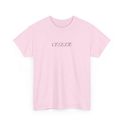 Céleste T-Shirt (Brustprint) – Unisex Heavy Cotton Tee | Nachhaltige Streetwear aus 100% Baumwolle