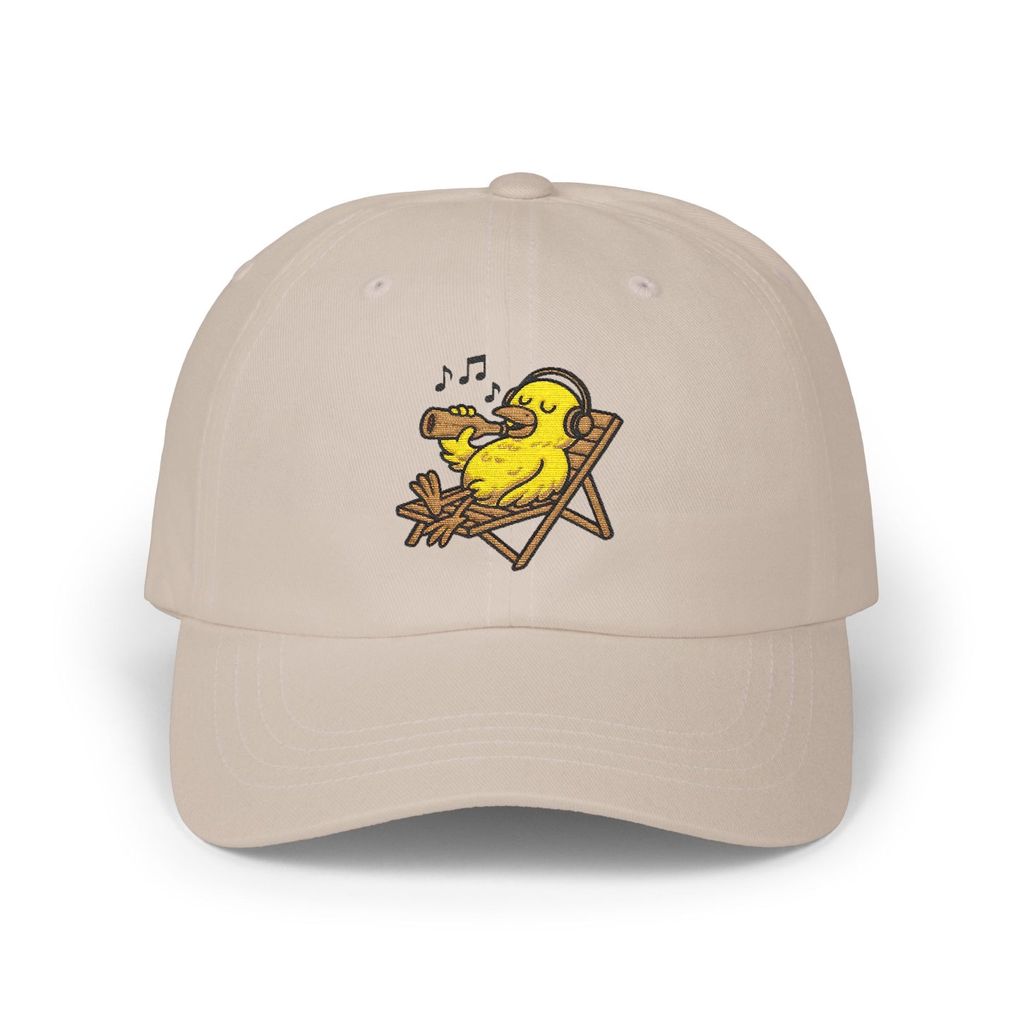 Chillente Cap – Lustige Unisex Basecap mit Ente, Bier & Musik | Coole Kappe für Festival, Freizeit & Sommer