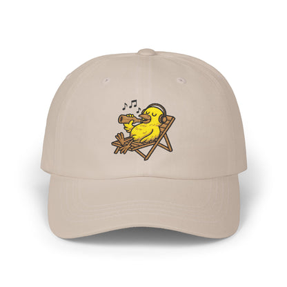 Chillente Cap – Lustige Unisex Basecap mit Ente, Bier & Musik | Coole Kappe für Festival, Freizeit & Sommer