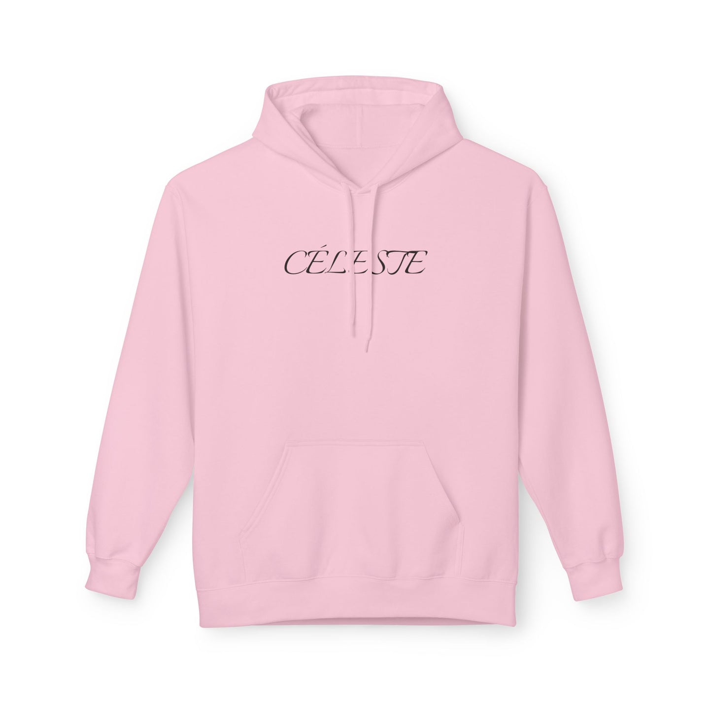 CÉLESTE Hoodie (Brustprint) – Unisex Midweight Softstyle Fleece | Nachhaltige Streetwear mit Komfort & Stil