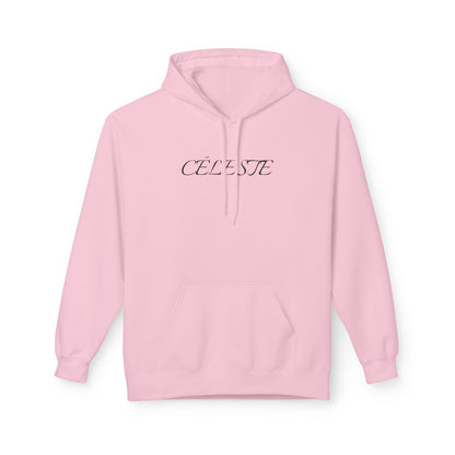 CÉLESTE Hoodie (Brustprint) – Unisex Midweight Softstyle Fleece | Nachhaltige Streetwear mit Komfort & Stil