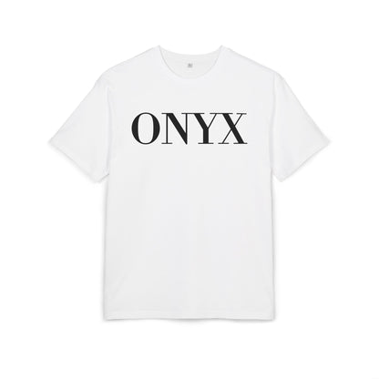 ONYX T-Shirt (Brustprint) – Minimalistisches Oversize Streetwear Design für Damen & Herren
