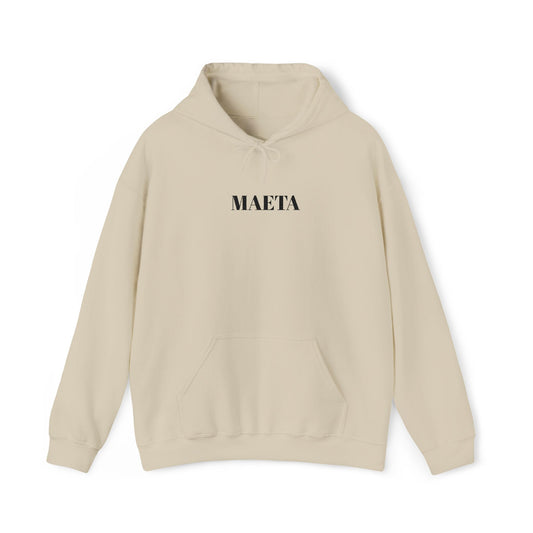 MAETA - Unisex Heavy Blend Hoodie mit großem Stickmotiv