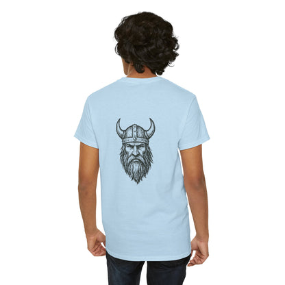 Wikinger T-Shirt Herren Unisex – Nordisches Krieger Design | Viking Skull Shirt | Nordic Mythology Streetwear