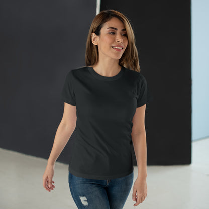 “Huh?” Katze – Lustiges Katzen T-Shirt mit Rückendruck | Für Katzenfans mit Humor