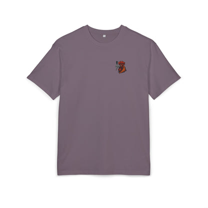 Bierhahn T-Shirt (Brustprint) – Lustiges Hahn mit Zapfhahn Motiv für Bierliebhaber & Grillfans – Unisex Funshirt