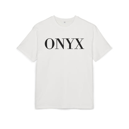 ONYX T-Shirt (Brustprint) – Minimalistisches Oversize Streetwear Design für Damen & Herren