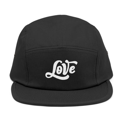 Love – 5-Panel Cap mit Stickerei