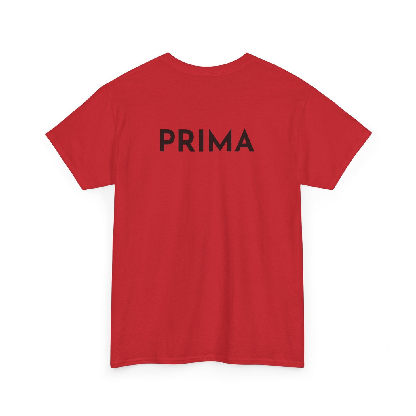 PRIMA T-Shirt (Rückenprint) – Unisex Heavy Cotton Tee | Nachhaltige Streetwear aus 100% Baumwolle