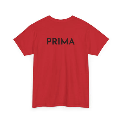 PRIMA T-Shirt (Rückenprint) – Unisex Heavy Cotton Tee | Nachhaltige Streetwear aus 100% Baumwolle