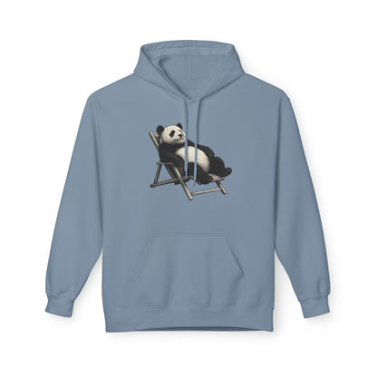 Chillender Panda (Brustprint) - Unisex Midweight Fleece | Nachhaltige Streetwear mit Komfort & Stil