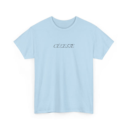 Céleste T-Shirt (Brustprint) – Unisex Heavy Cotton Tee | Nachhaltige Streetwear aus 100% Baumwolle