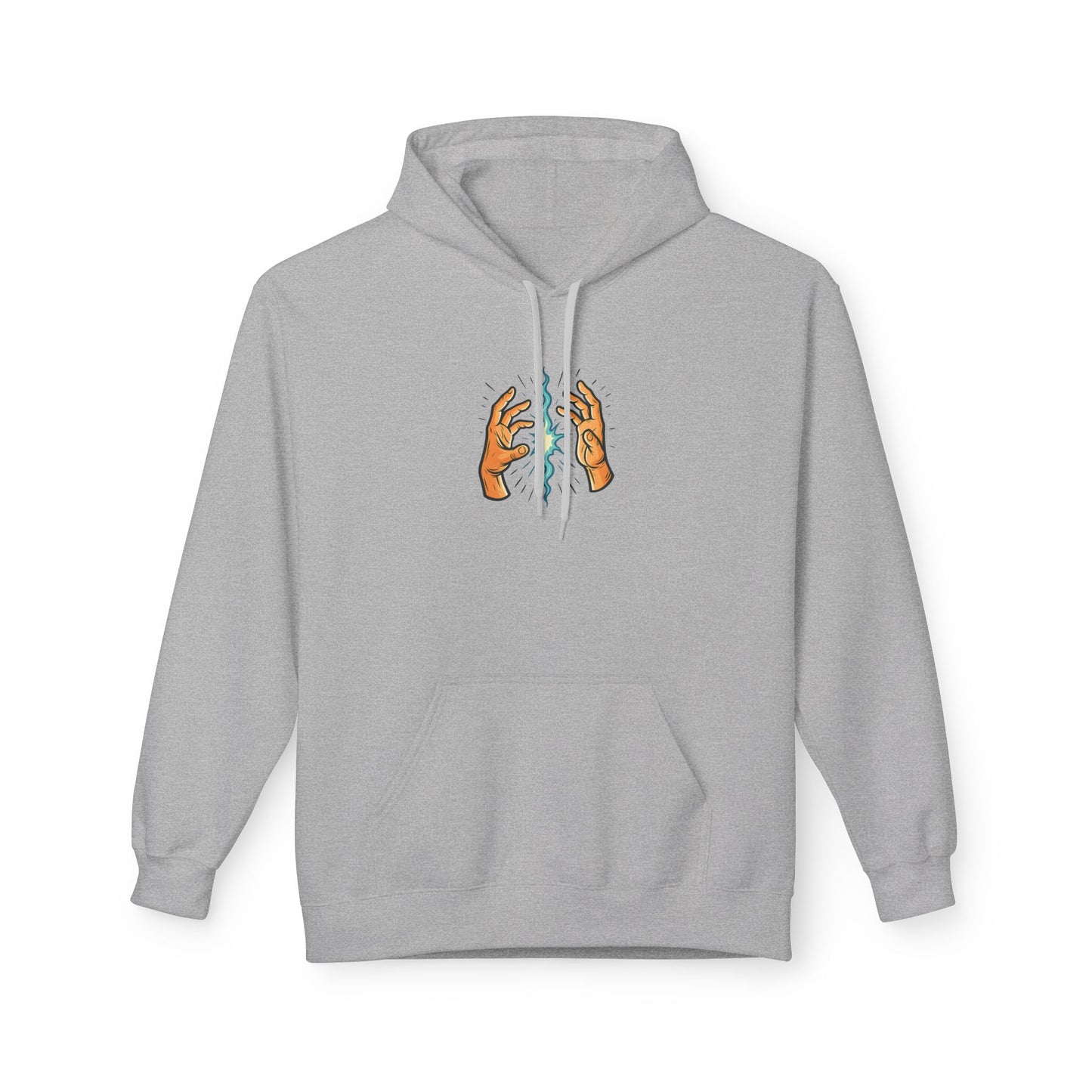 EXHALE Hoodie – Unisex Fleece Kapuzenpullover | Nachhaltige Streetwear mit Achtsamkeits-Statement