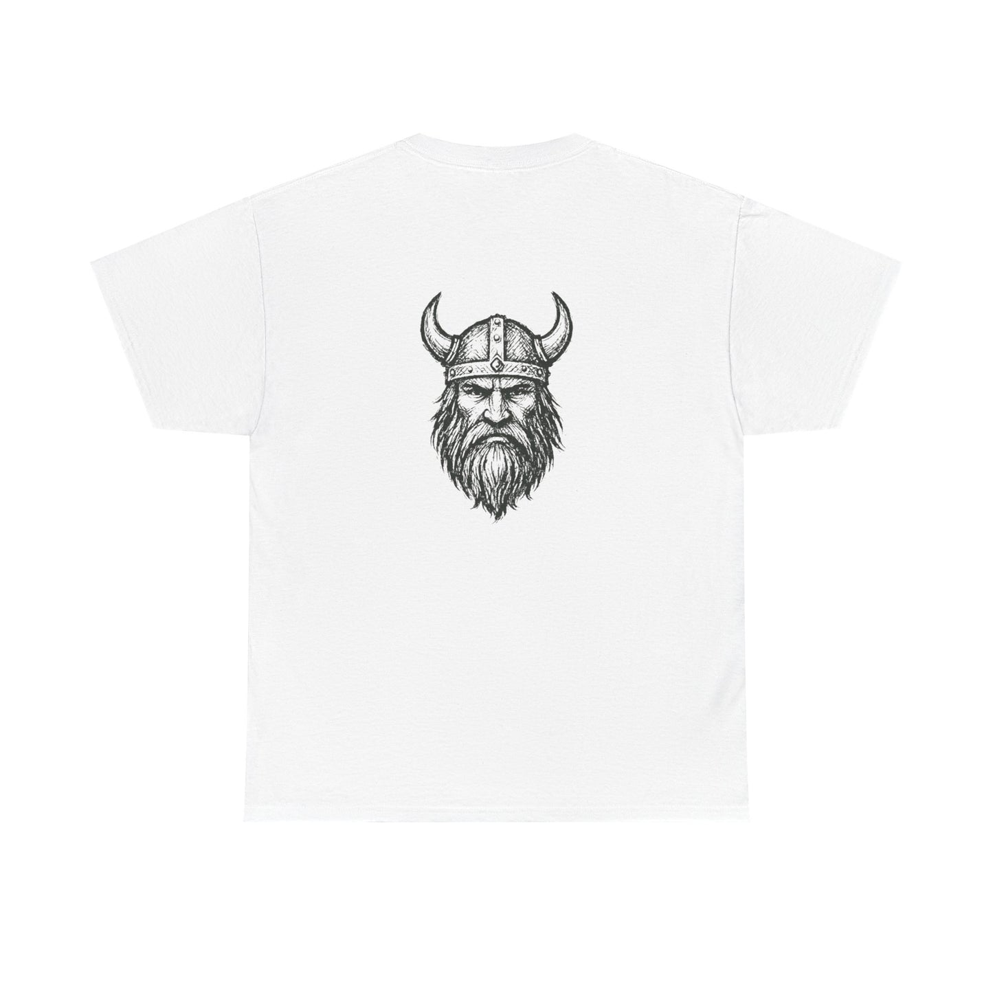 Wikinger T-Shirt Herren Unisex – Nordisches Krieger Design | Viking Skull Shirt | Nordic Mythology Streetwear