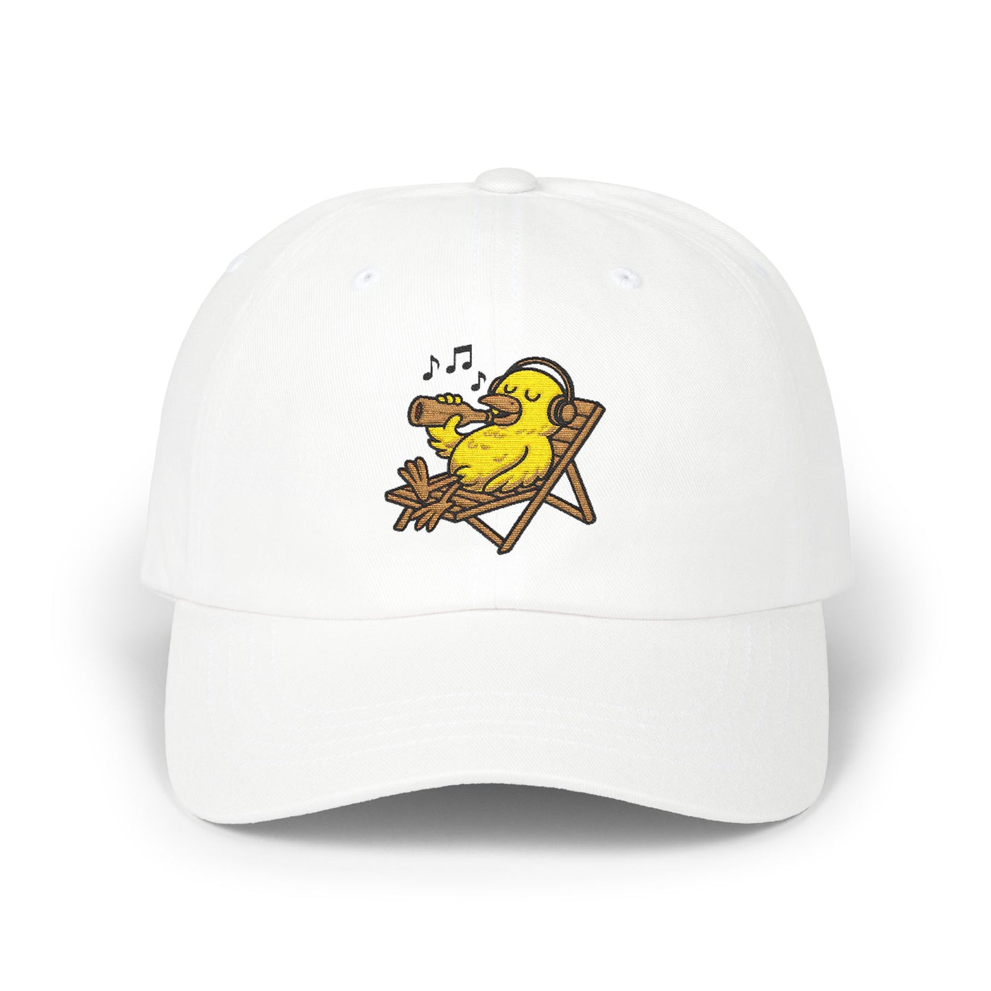 Chillente Cap – Lustige Unisex Basecap mit Ente, Bier & Musik | Coole Kappe für Festival, Freizeit & Sommer
