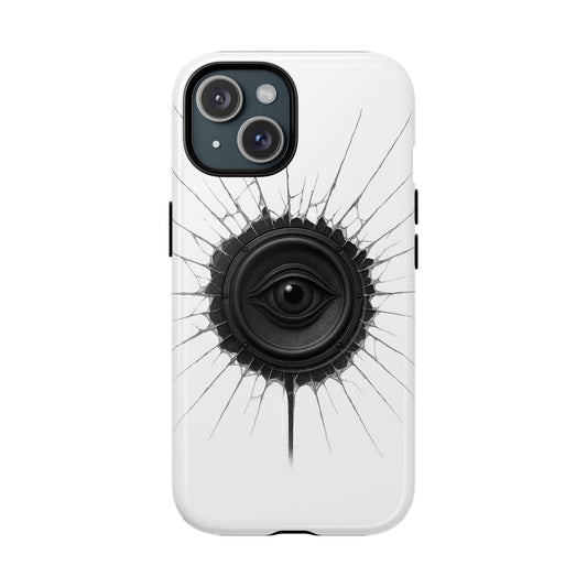 Surreal Eye Speaker Handyhülle – Kreatives Lautsprecher-Augen Design für Musik- & Kunstfans – Schutzhülle für iPhone & Android"