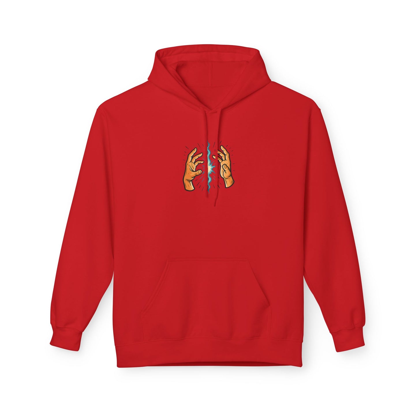 EXHALE Hoodie – Unisex Fleece Kapuzenpullover | Nachhaltige Streetwear mit Achtsamkeits-Statement
