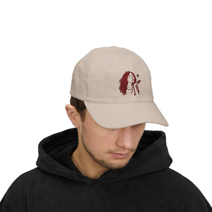Kusshand Cap – Stylische Unisex Basecap mit romantischem Kuss-Motiv & Herz