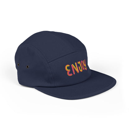 Enjoy – 5-Panel Cap mit Stickerei