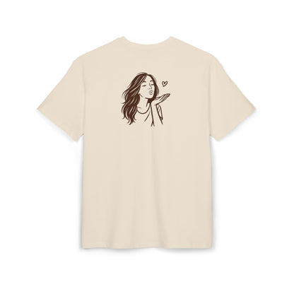 Kusshand T-Shirt – Stylisches Shirt mit Kuss-Motiv für Damen & Romantiker