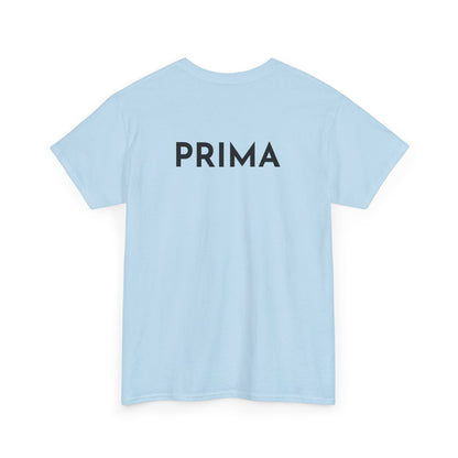PRIMA T-Shirt (Rückenprint) – Unisex Heavy Cotton Tee | Nachhaltige Streetwear aus 100% Baumwolle