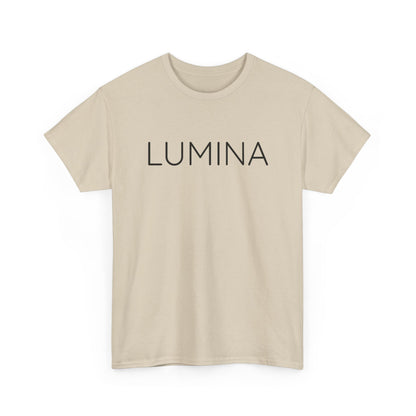 LUMINA T-Shirt Unisex (Brustprint) – Nachhaltiges Heavy Cotton Tee aus 100% Baumwolle, Streetwear Basic & Geschenkidee
