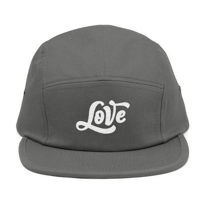Love – 5-Panel Cap mit Stickerei