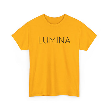 LUMINA T-Shirt Unisex (Brustprint) – Nachhaltiges Heavy Cotton Tee aus 100% Baumwolle, Streetwear Basic & Geschenkidee