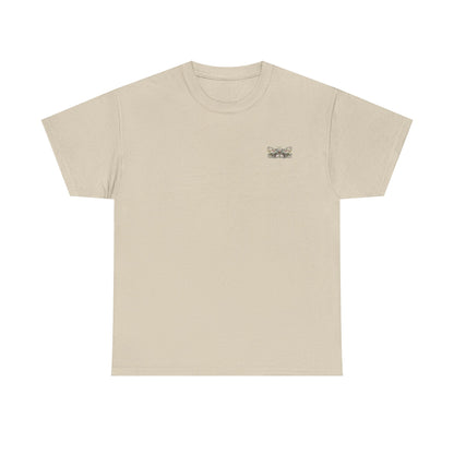 T-Shirt mit Schmetterlingsdesign - Baumwolle, Streetwear Style, Unisex