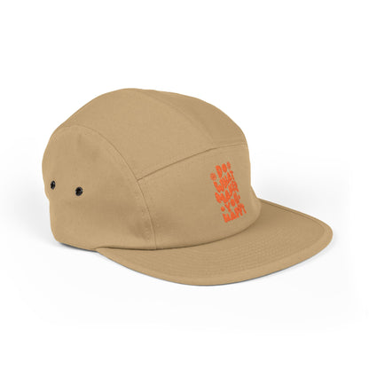 Do What Makes You Happy – 5-Panel Cap mit Stickerei