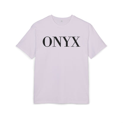 ONYX T-Shirt (Brustprint) – Minimalistisches Oversize Streetwear Design für Damen & Herren