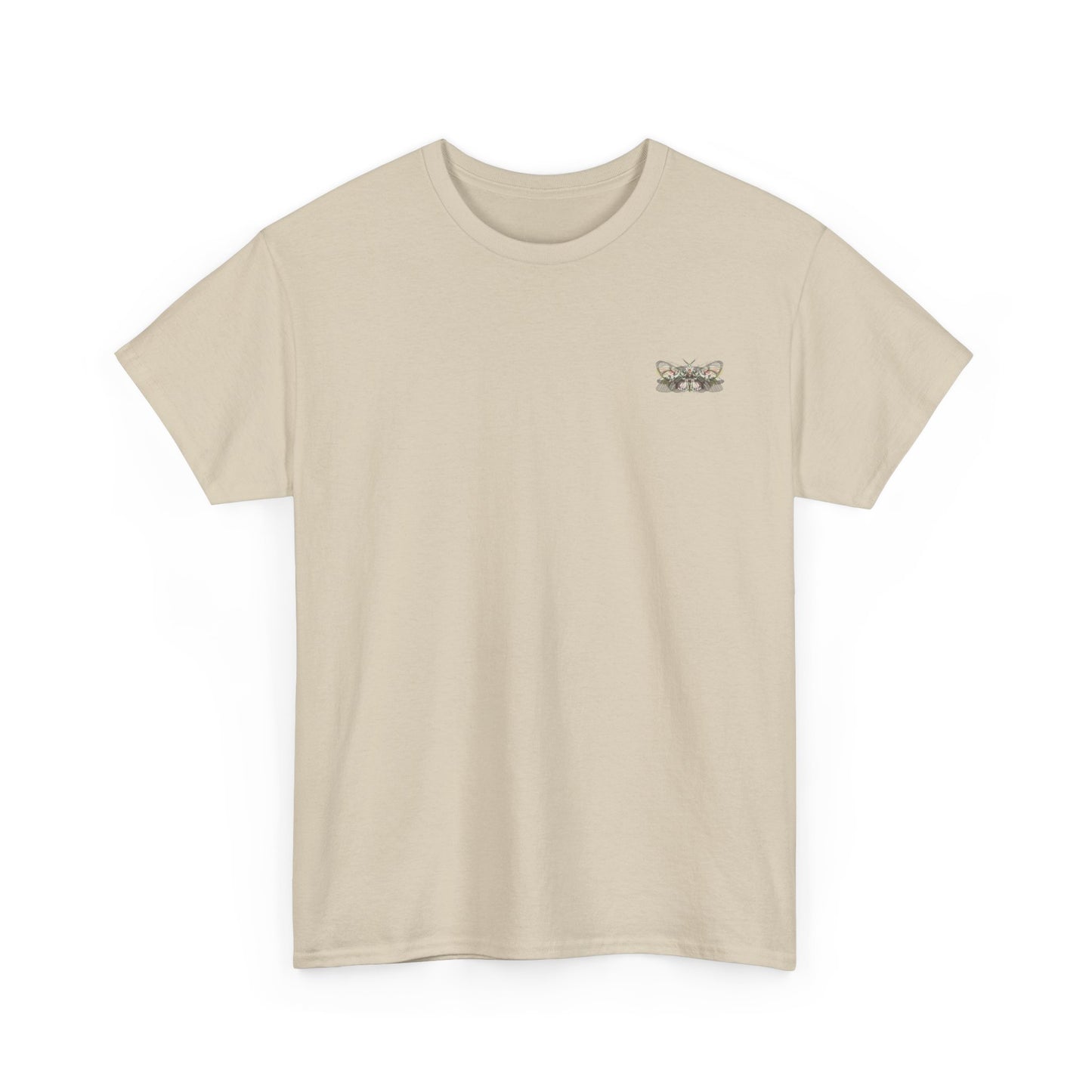 T-Shirt mit Schmetterlingsdesign - Baumwolle, Streetwear Style, Unisex